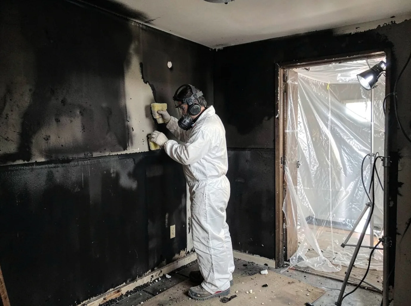 Fire Damage Restoration company in Wilson, KS